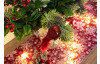 Vánoční ozdoby (2 ks) Červený ptáček, 15 cm