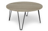 Kulatý konferenční stolek Prado 80 cm, dub sonoma