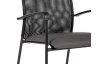 Konferenční židle Spider, šedá látka
