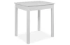 Jídelní stůl Capri 90x67 cm, bílý