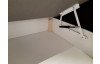 Postel boxspring Fresco 180x200 cm, světle hnědá látka