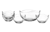 Sada skleněných misek (5 ks) Wave