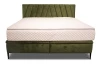 Postel Livano 180x200 cm, mechová zelená látka