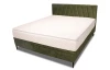 Postel Livano 180x200 cm, mechová zelená látka
