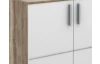Komoda Ida, 2-dveřová, dub canyon/bílá