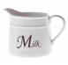 Mléčenka Milk, bílá keramika
