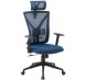 Kancelářská židle Image, modrá látka
