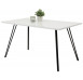 Jídelní stůl Jennifer 140x80 cm, bílý lesk