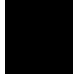 Ochranný panel za sporák Denali 90x60 cm, Černá barva
