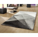 Koberec Sky 160x230 cm, šedý, geometrický vzor