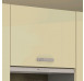 Horní kuchyňská skříňka Karmen 50OK, 50 cm, šedá/krémová