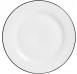Mělký talíř 27 cm Lineo, bílý