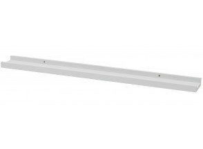 Závěsná polička Duraline 80 cm, bílá