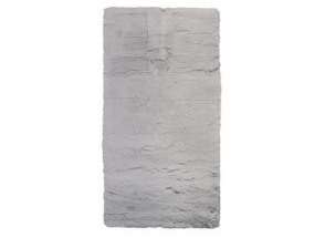 Koberec Laza 120x170 cm, umělá kožešina, stříbrný