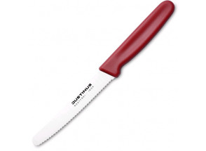 Nůž na pečivo FineCut 11 cm, červený