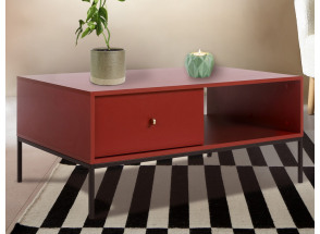 Konferenční stolek Mono, červený