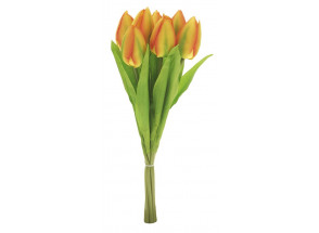 Umělá kytice Tulipány, žlutá