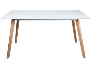 Jídelní stůl Larsson 150x90 cm, bílý