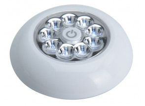 LED osvětlení přenosné 9,5 cm, bílé