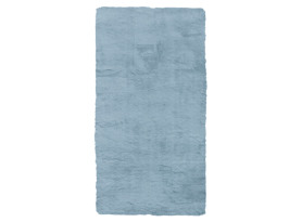 Koberec Laza 80x150 cm, umělá kožešina, světle modrý
