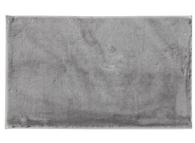Koupelnová předložka Králík 50x80 cm, stříbrná