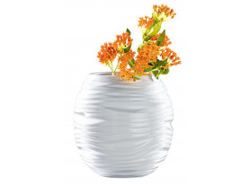 Váza výška 20 cm, bílá