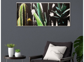 Obraz na zeď Boho kaktusy, 150x65 cm