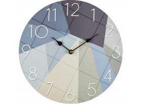 Nástěnné hodiny barevné, 30 cm