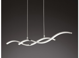 Závěsné stropní osvětlení Cody 92 cm, zakřivený tvar