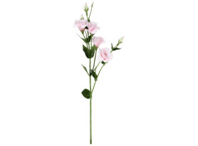 Umělá květina Eustoma 80 cm, růžová