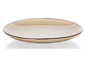 Dezertní talíř Palas 21,5 cm, krémový