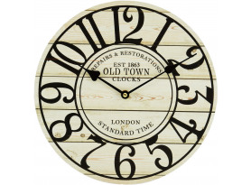 Nástěnné hodiny Old Town 30 cm, MDF