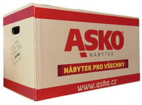 Krabice na stěhování Asko 64,5x34,5x37 cm