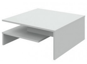 Konferenční stolek Futura II, bílý