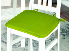 Sada podsedáků na židle (4 ks) Lola 38x38 cm, zelená