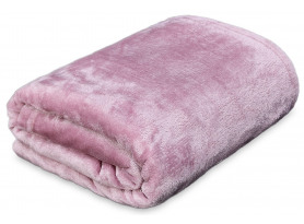 Flanelová deka Viktoria 140x200 cm, růžová