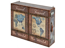 Nástěnná skříňka Travel the world