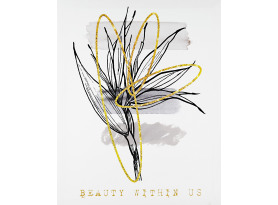 Obraz na plátně Abstrakce Beauty Within Us, 40x50 cm