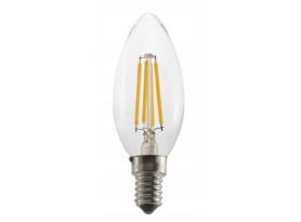 Žárovka tvar svíčky, E14 LED, 4 W, 470 lm