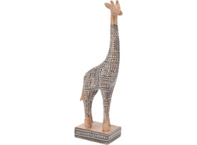 Dekorační soška Žirafa, 31 cm