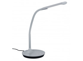 Stolní LED lampa Polo 41 cm, šedá