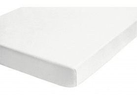 Napínací prostěradlo Jersey Castell 180x200 cm, bílé