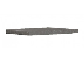 Kuchyňská pracovní deska pro rohovou skříňku APL 29 cm, tmavě šedý travertin