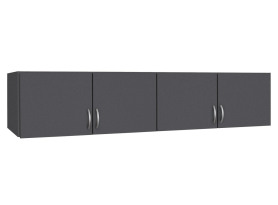 Skříňový nástavec Case, 181 cm, tmavě šedý