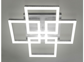 Stropní LED osvětlení Neron, čtverce, 4 svítidla