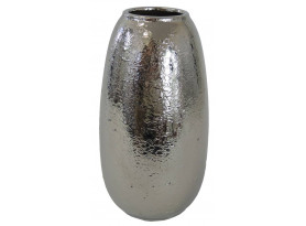 Váza Modern 26 cm, stříbrná