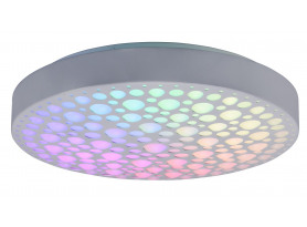 Stropní LED osvětlení Chizu 40 cm, RGB