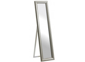 Stojací zrcadlo Miro, stříbrné
