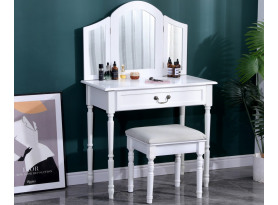 Kosmetický stolek se stoličkou Anabel