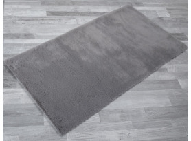 Kožešinový koberec Rabbit 60x120 cm, šedý